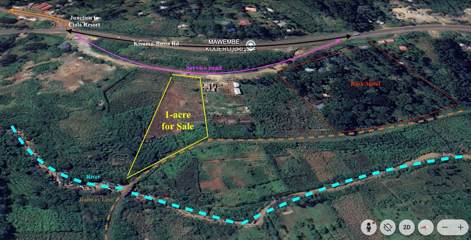 Daraja Mbili 1 Acer-Investment Plot
